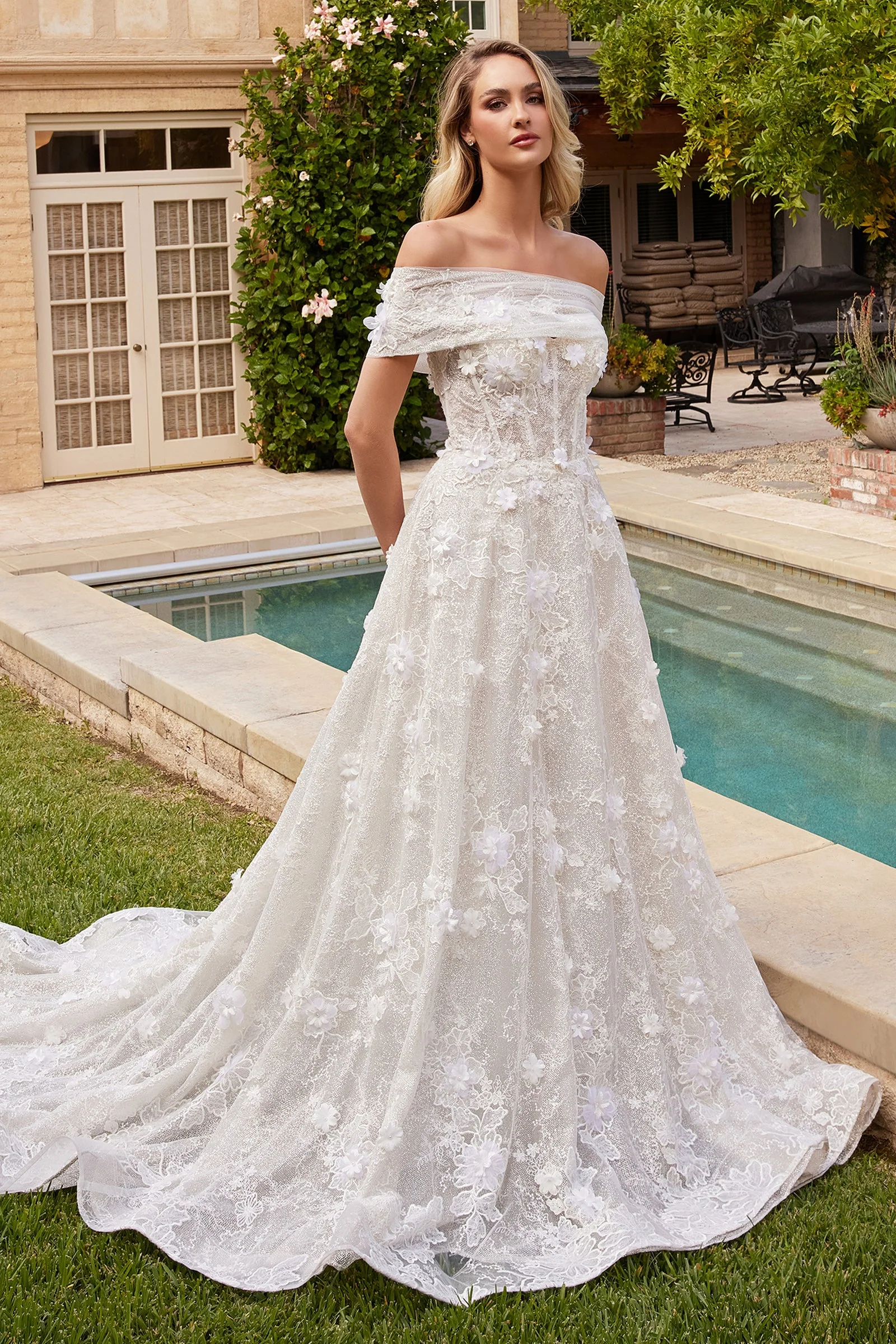 Cinderella Divine CD860W DRESS - Fashion Us