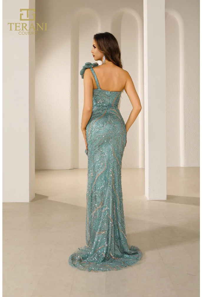 TERANI 251GL4354 DRESS - Fashion Us