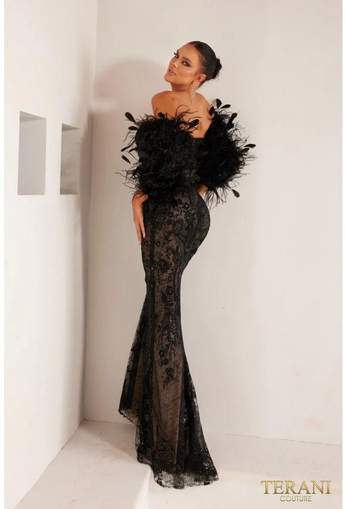 TERANI 241E2479 DRESS - Fashion Us