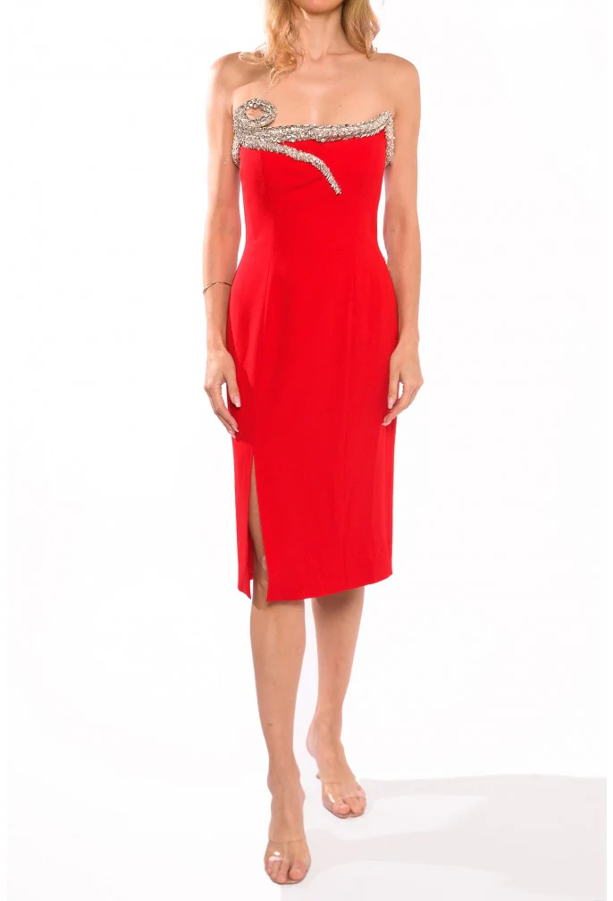 TERANI 232C1141 DRESS - Fashion Us