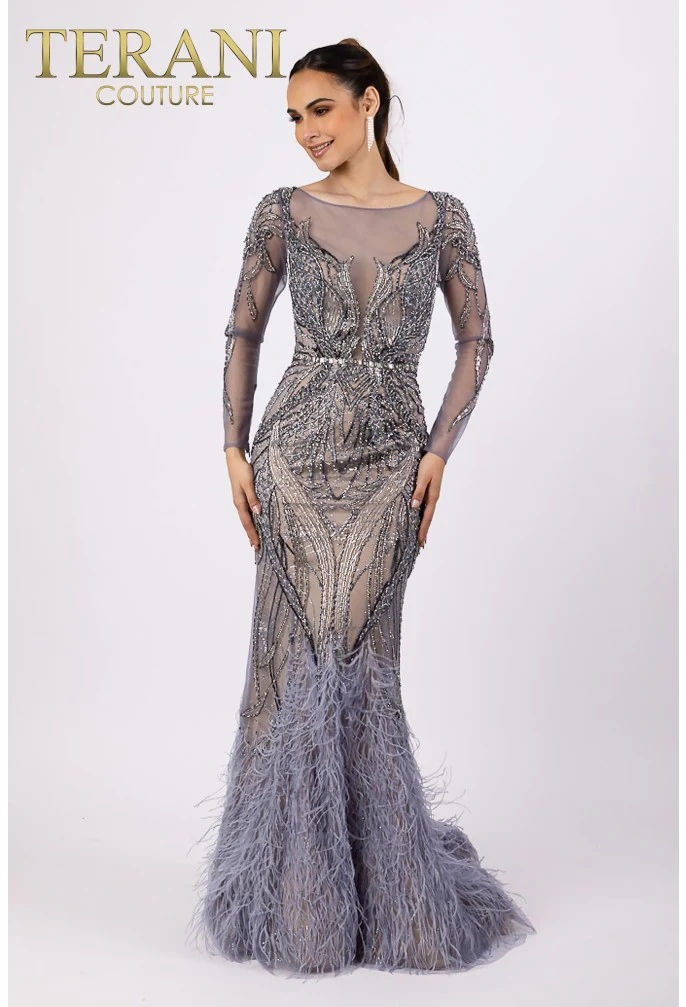 TERANI 232GL1404 DRESS - Fashion Us