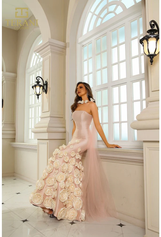 TERANI 251GL4184 DRESS - Fashion Us
