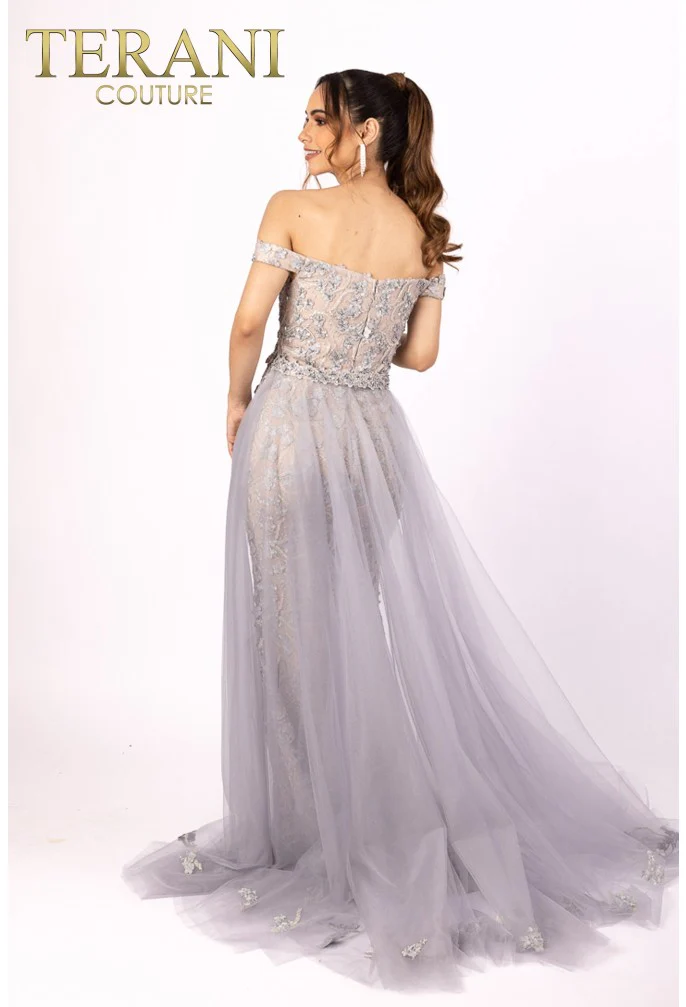 TERANI 232GL1417 DRESS - Fashion Us