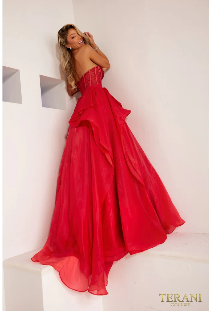 TERANI 241P2209 DRESS - Fashion Us
