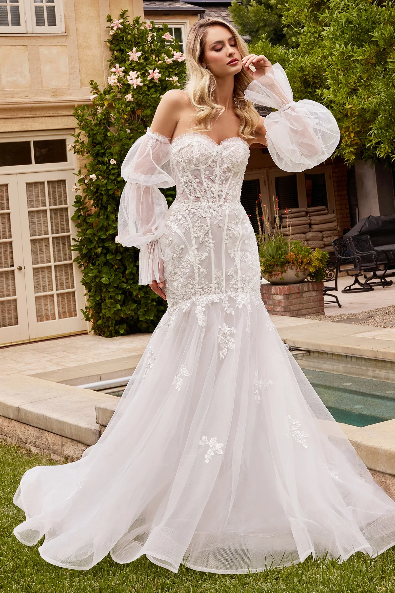 Cinderella Divine CD858W DRESS - Fashion Us