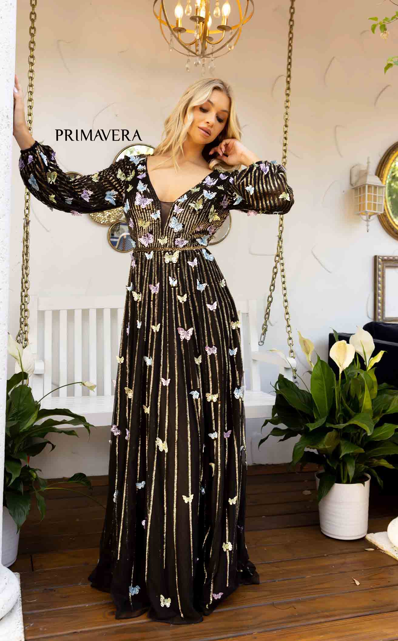 Primavera 12024 Dress - Fashion Us