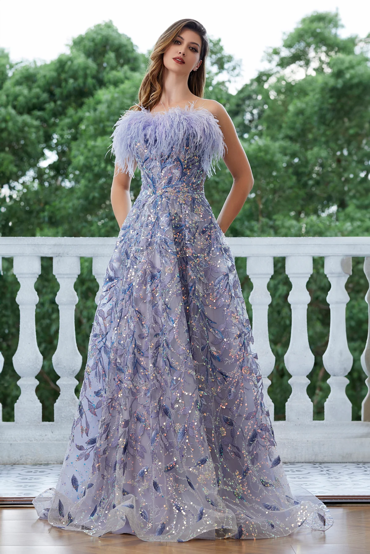DELLA COUTURE 36029 DRESS - Fashion Us