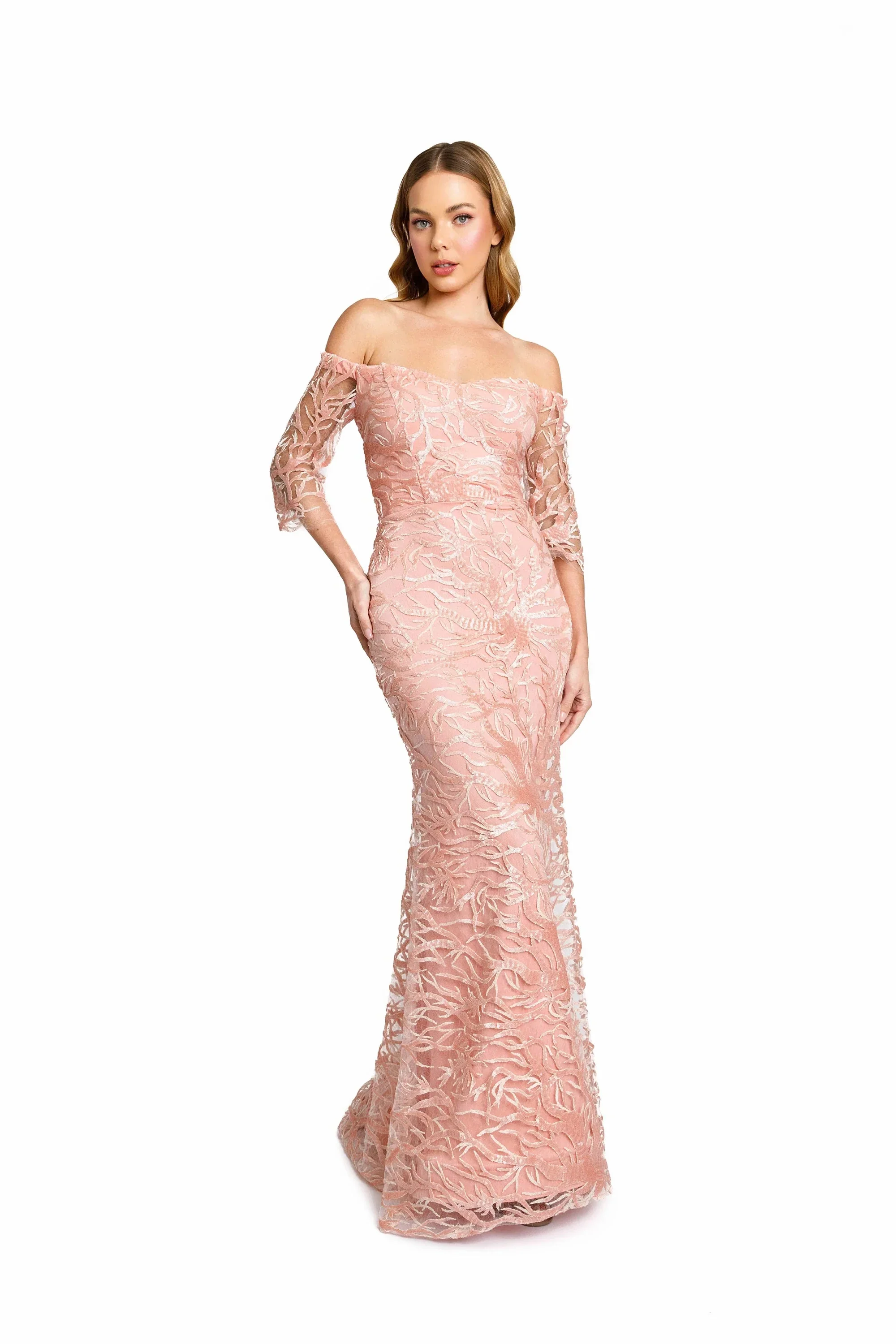 Nicole Bakti 7173 Dress - Fashion Us