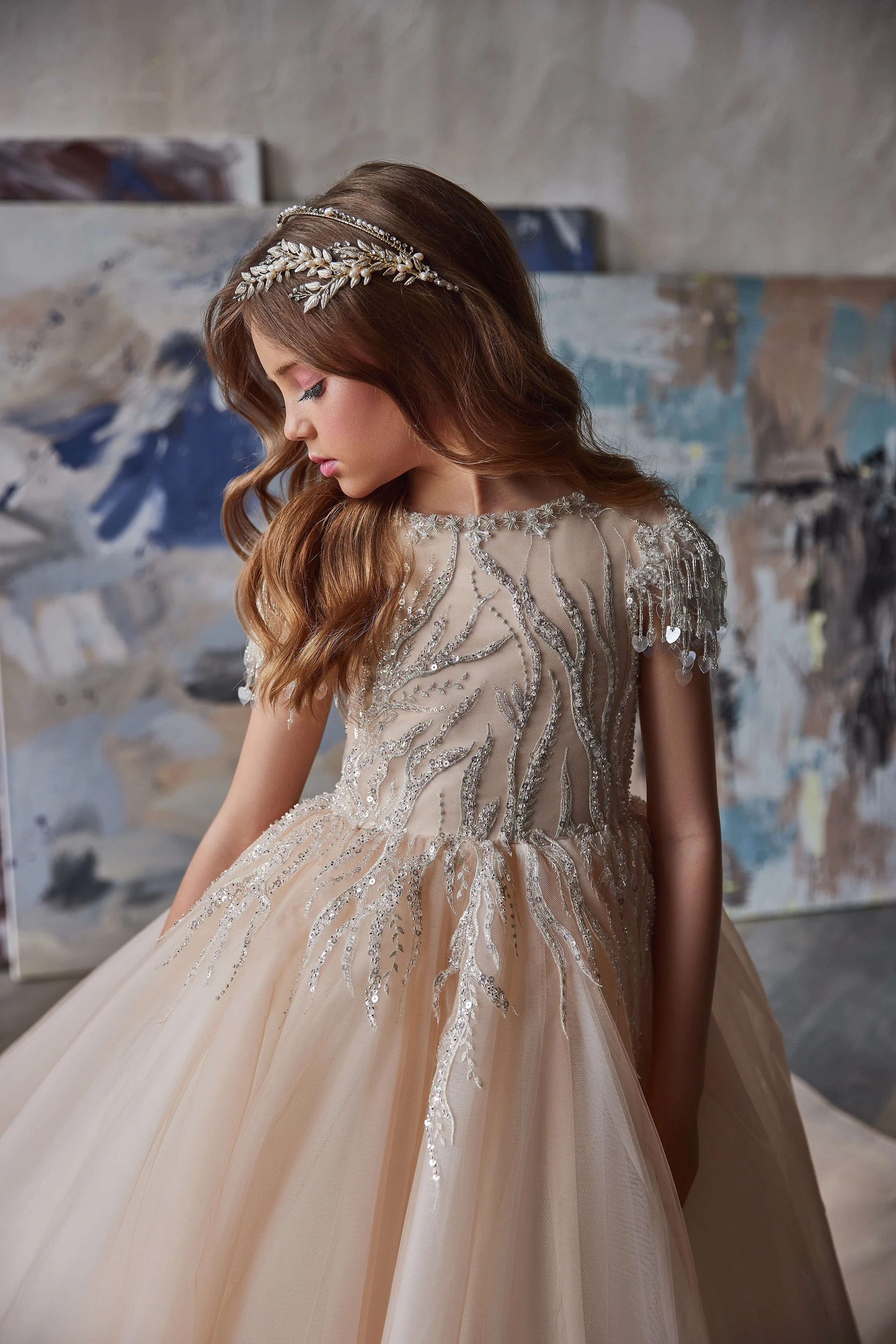 Pentelei 3222 KIDS DRESS - Fashion Us