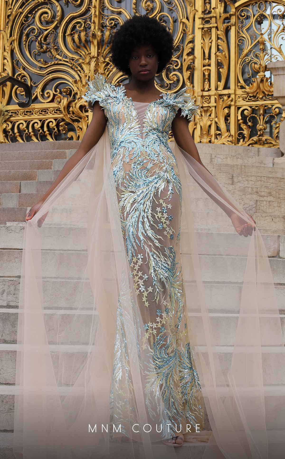 MNM COUTURE K4070 DRESS - Fashion Us