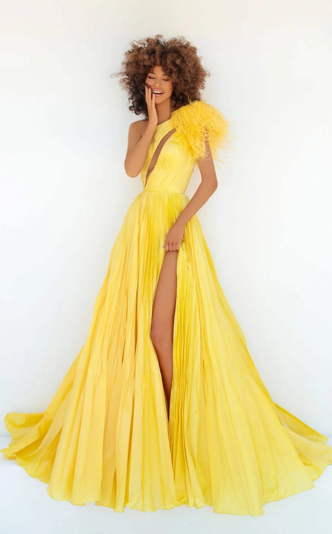 TARIK EDIZ 51013 Dress - Fashion Us
