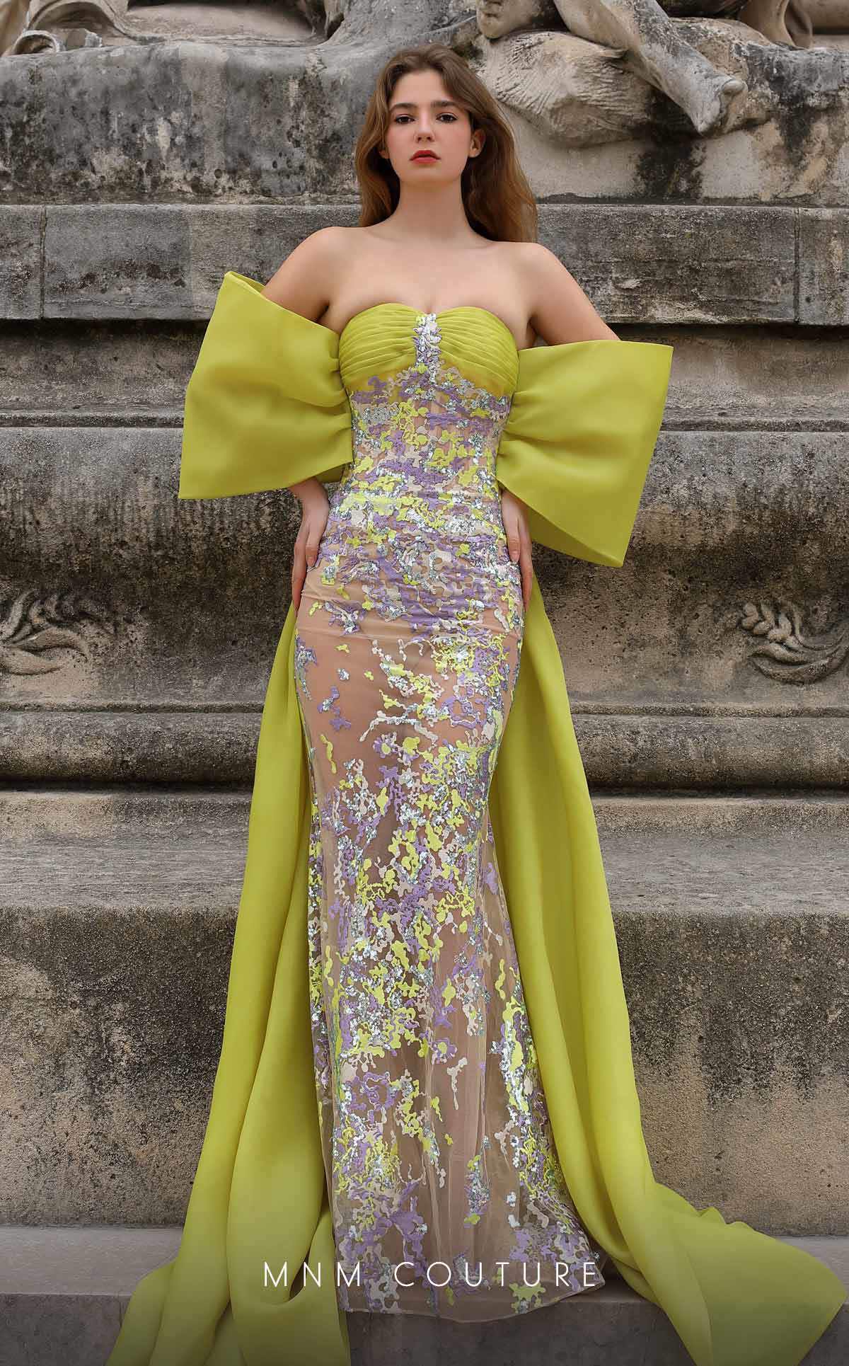 MNM COUTURE K4073 DRESS - Fashion Us