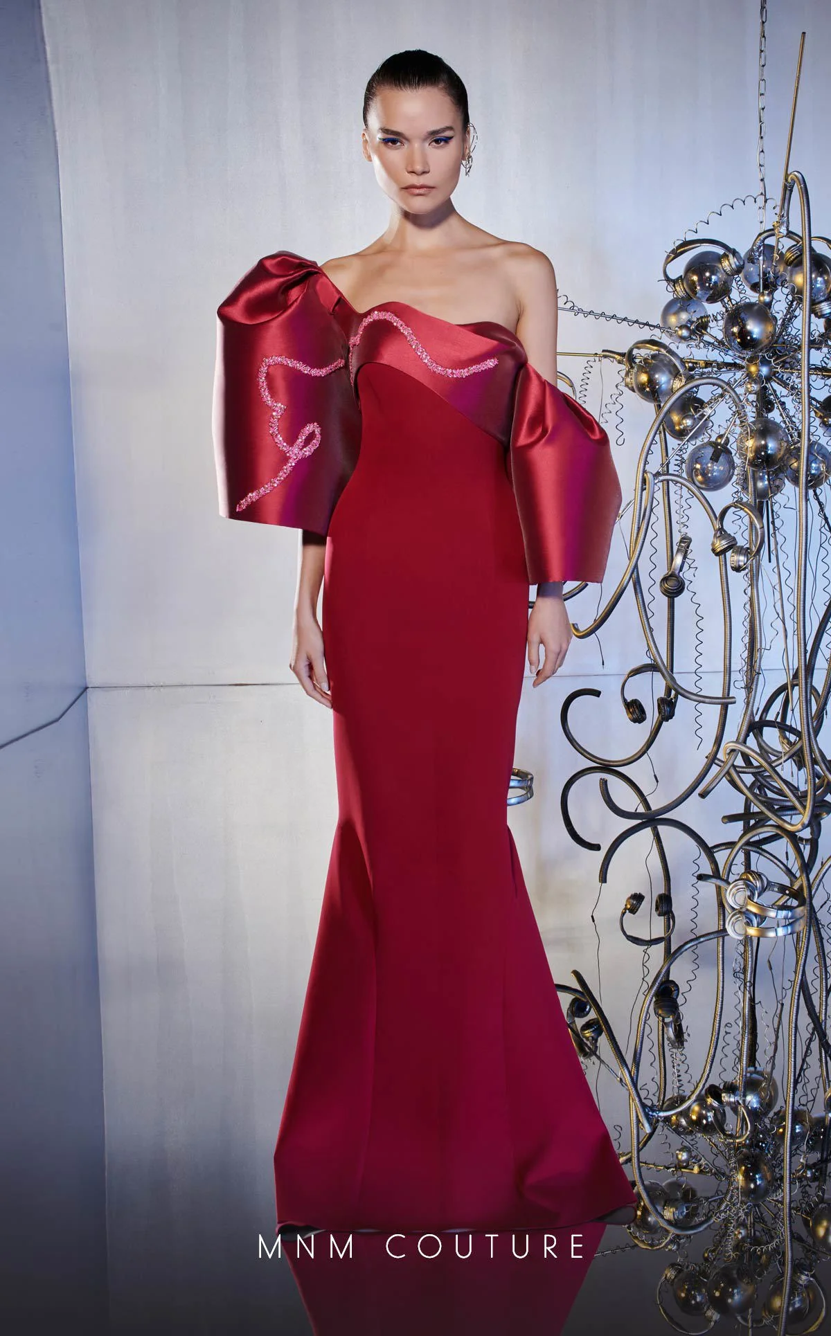 MNM COUTURE E0030 DRESS - Fashion Us