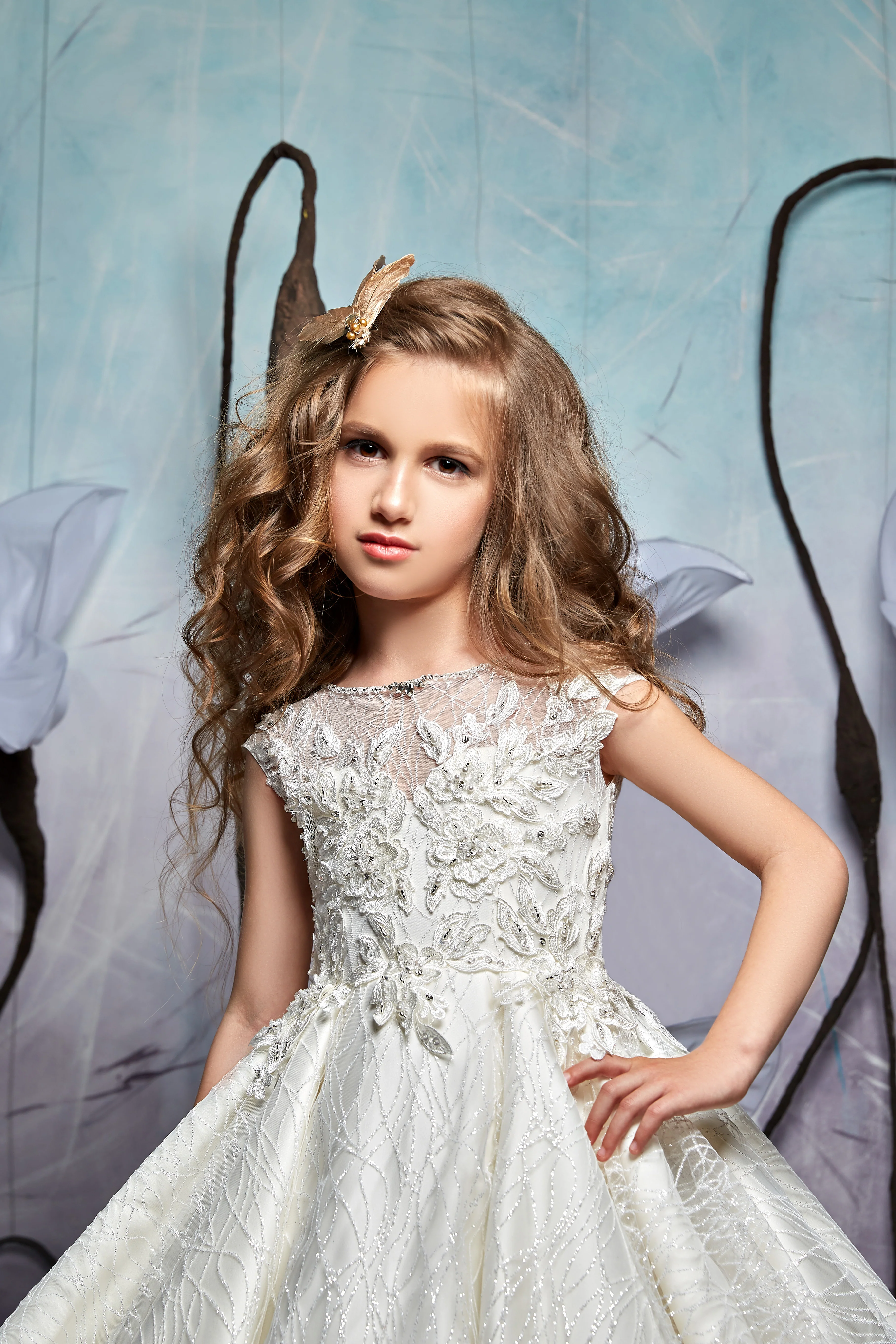 Pentelei 2357 KIDS DRESS - Fashion Us