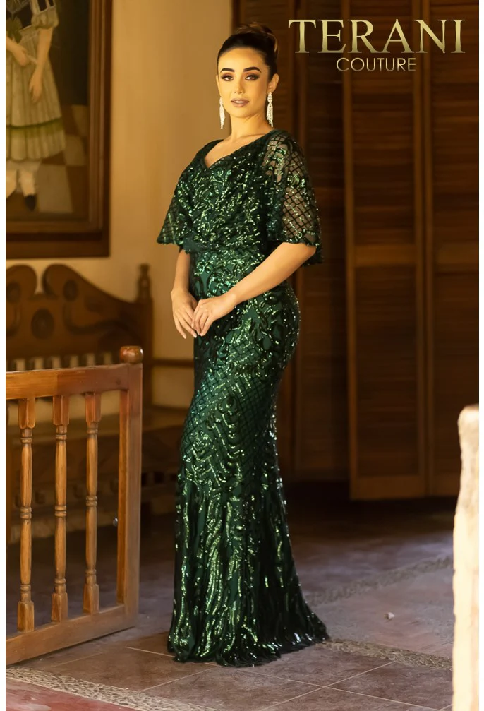 TERANI 232M1516 DRESS - Fashion Us