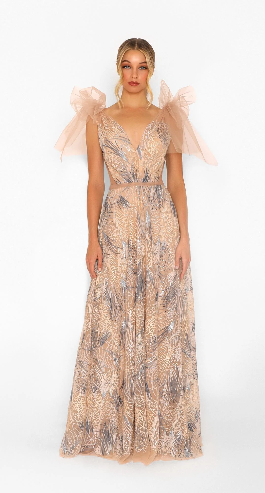 Nicole Bakti 7145 Dress - Fashion Us