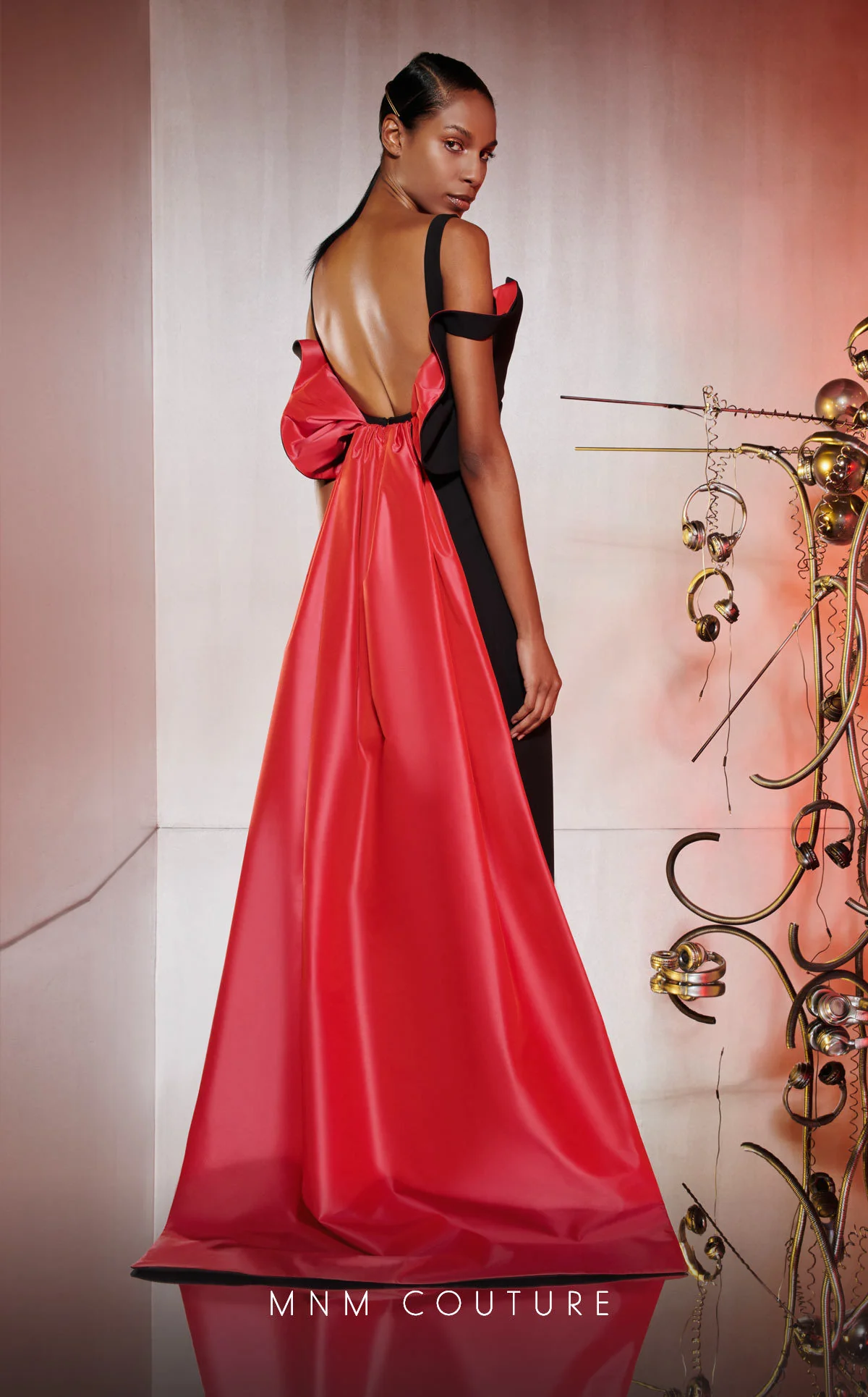 MNM COUTURE E0032 DRESS - Fashion Us