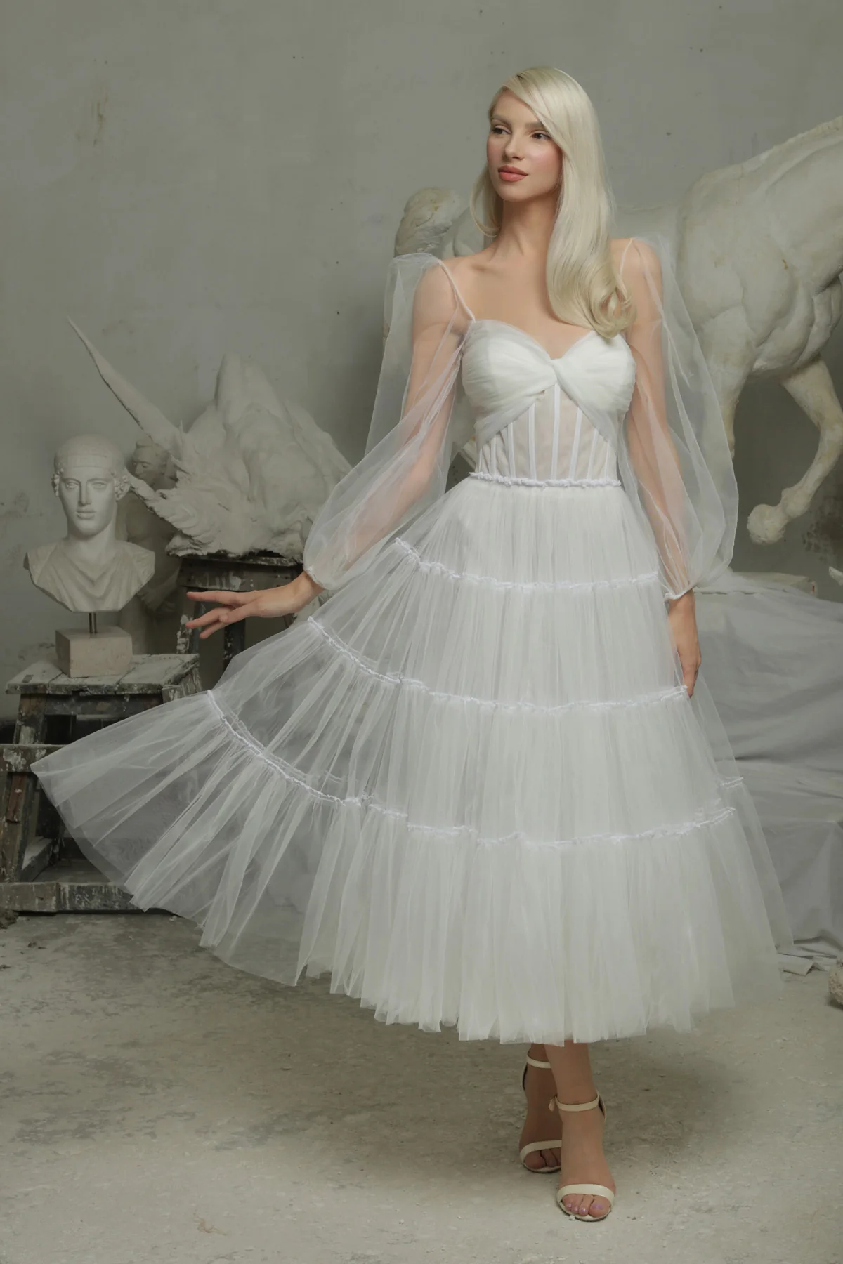 TARIK EDIZ G4052 Dress - Fashion Us