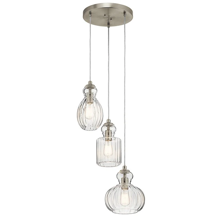 Riviera Three-Light Pendant - Fashion Us