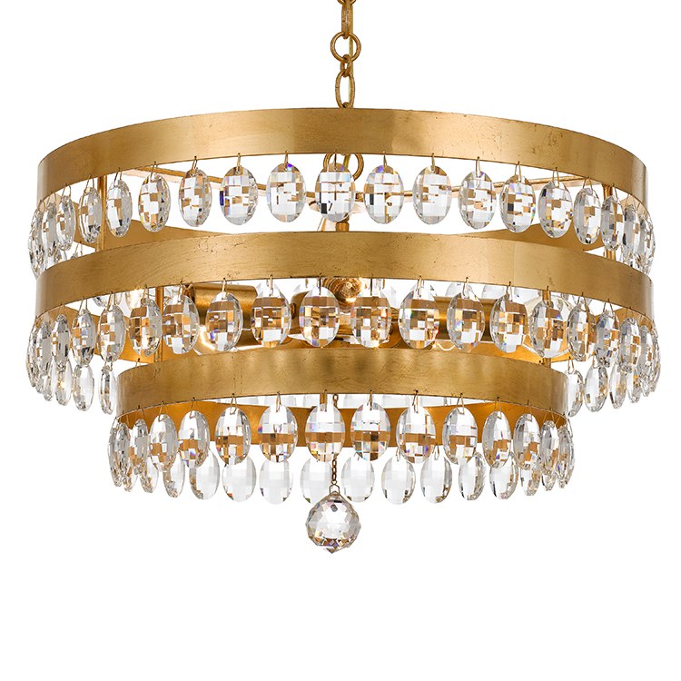 Perla Five-Light Chandelier - Fashion Us