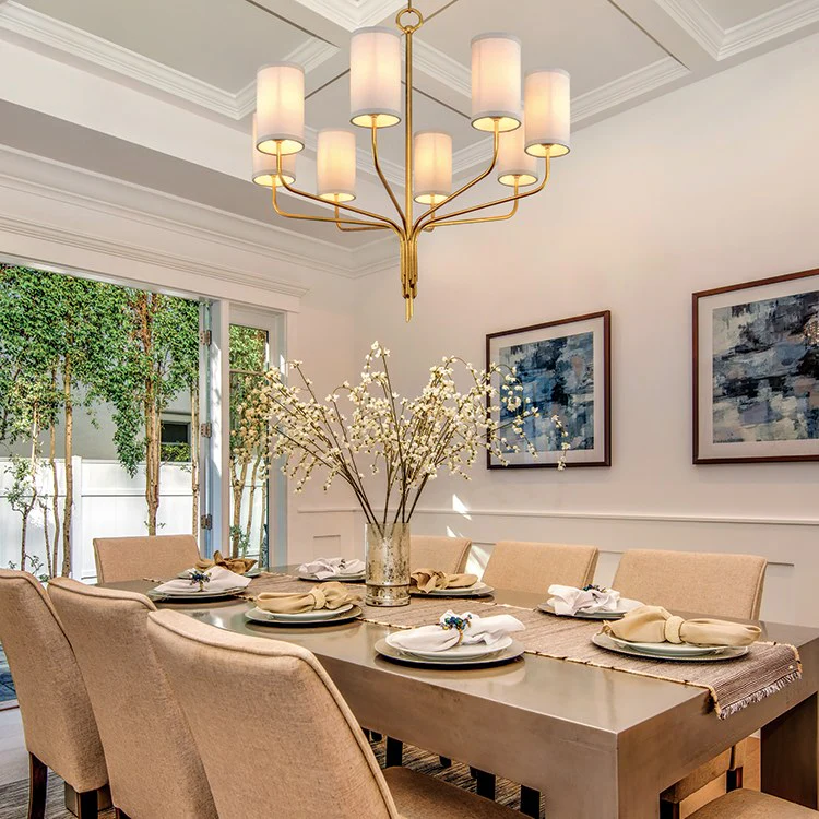 Juniper Eight-Light Chandelier - Fashion Us