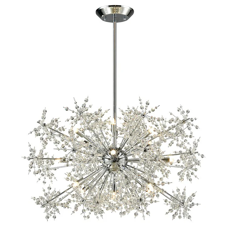 Snowburst Fifteen-Light Chandelier - Fashion Us
