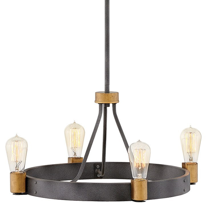 Silas Four-Light Chandelier - Fashion Us