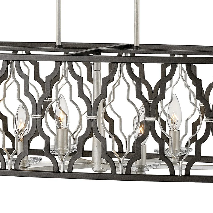 Portico Six-Light Linear Chandelier - Fashion Us