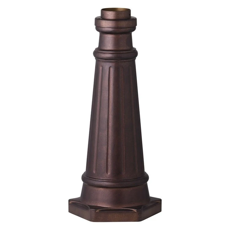 Outdoor Fluted Post Base - Fashion Us