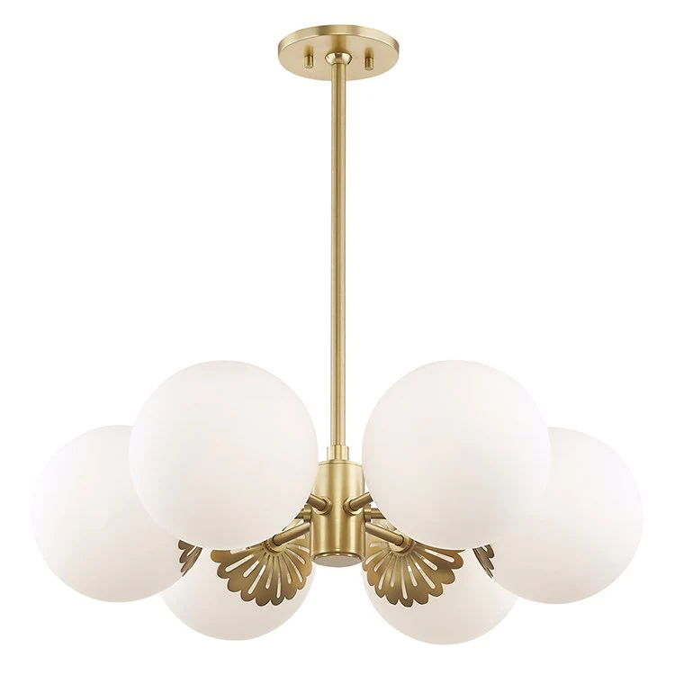 Paige Six-Light Chandelier - Fashion Us