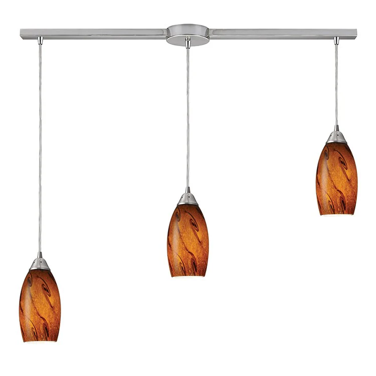 Galaxy Three-Light Linear Pendant - Fashion Us
