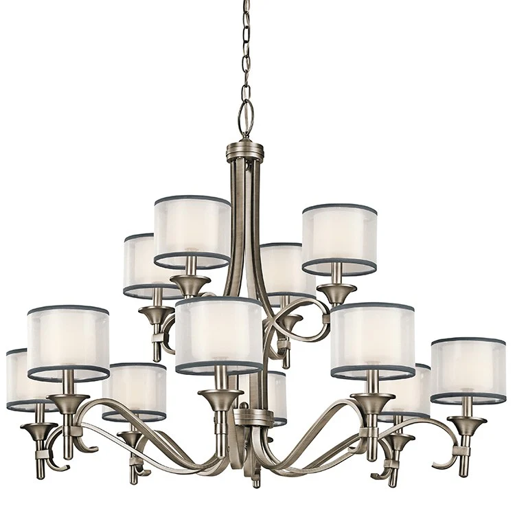 Lacey Twelve-Light Chandelier - Fashion Us