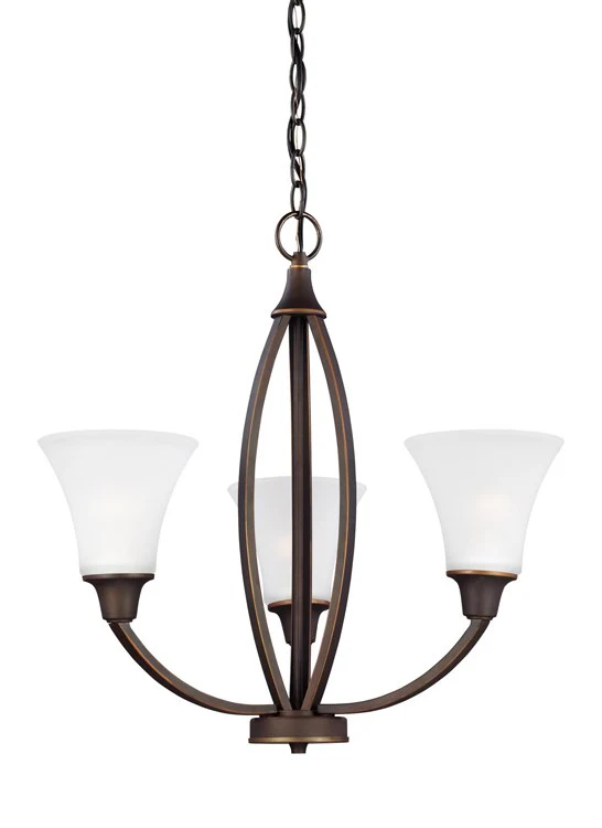 Metcalf Three-Light Chandelier - Fashion Us