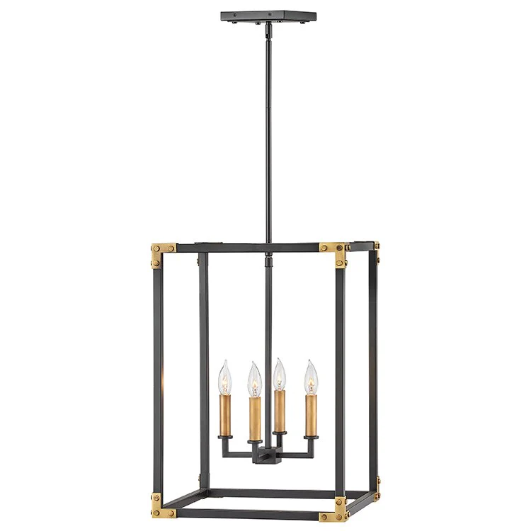 Louis Four-Light Large Chandelier - Fashion Us