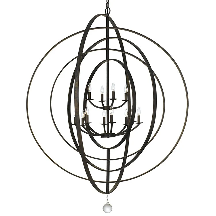 Luna Twelve-Light Chandelier - Fashion Us