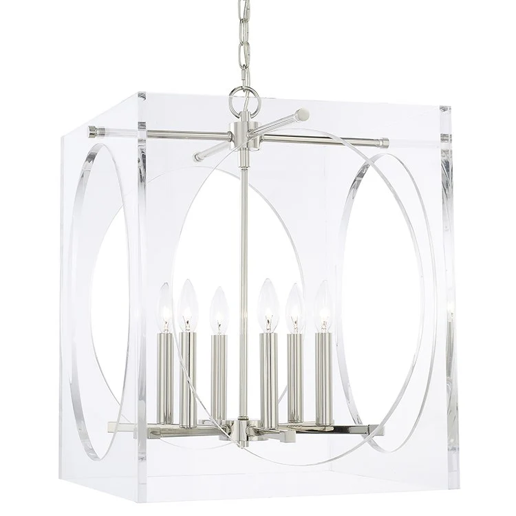 Drake Six-Light Chandelier - Fashion Us