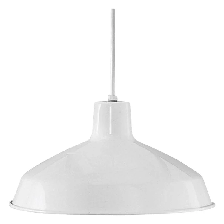 Single-Light Metal Shade Pendant - Fashion Us