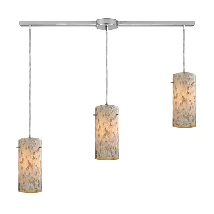 Capri Three-Light Linear Pendant - Fashion Us