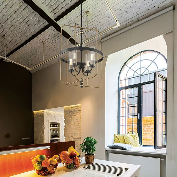 Kearney Four-Light Foyer Pendant - Fashion Us