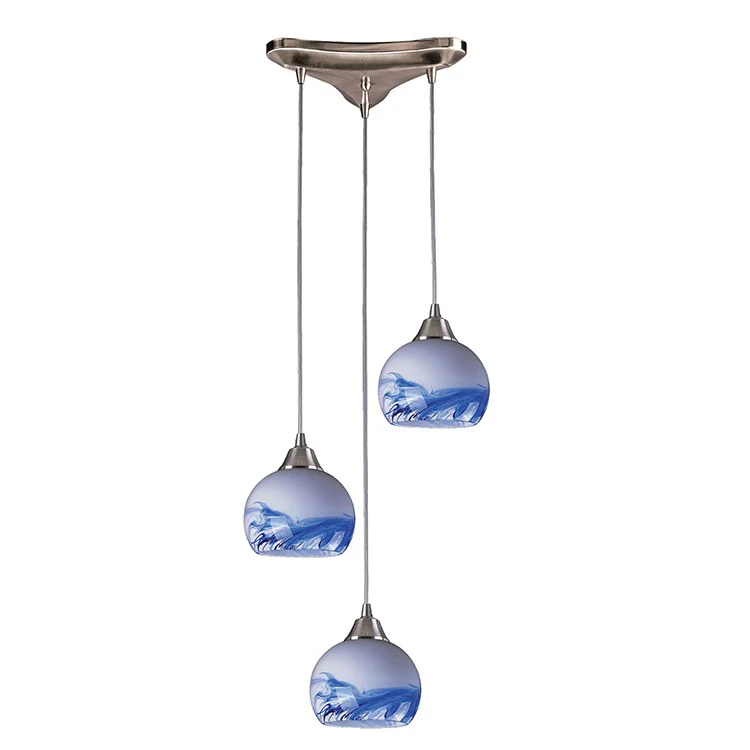 Mela Three-Light Pendant - Fashion Us
