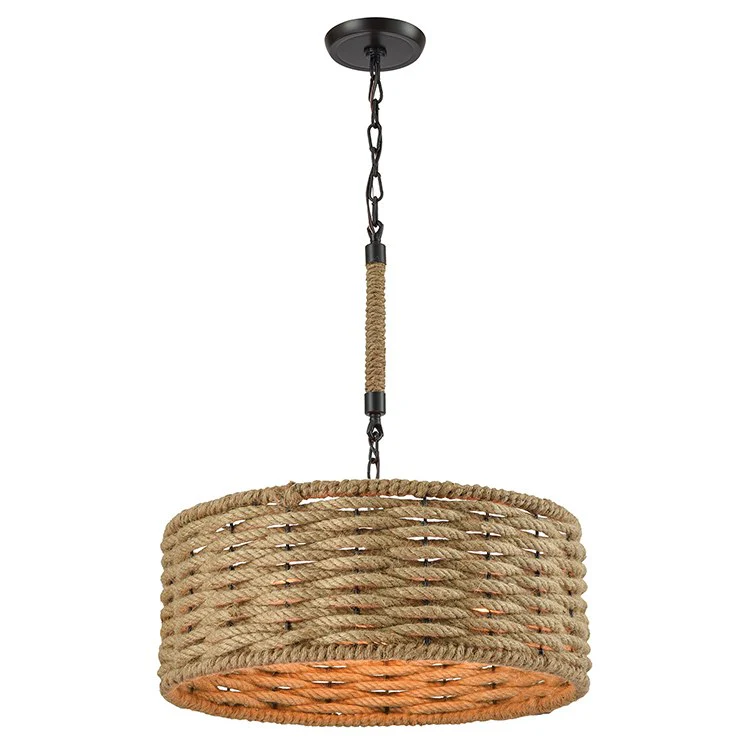Weaverton Three-Light Chandelier - Fashion Us