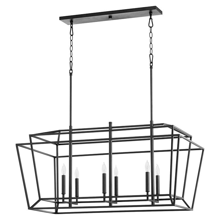 Monument Six-Light Island Chandelier - Fashion Us