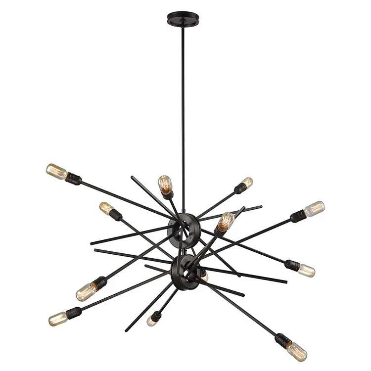 Xenia Twelve-Light Chandelier - Fashion Us