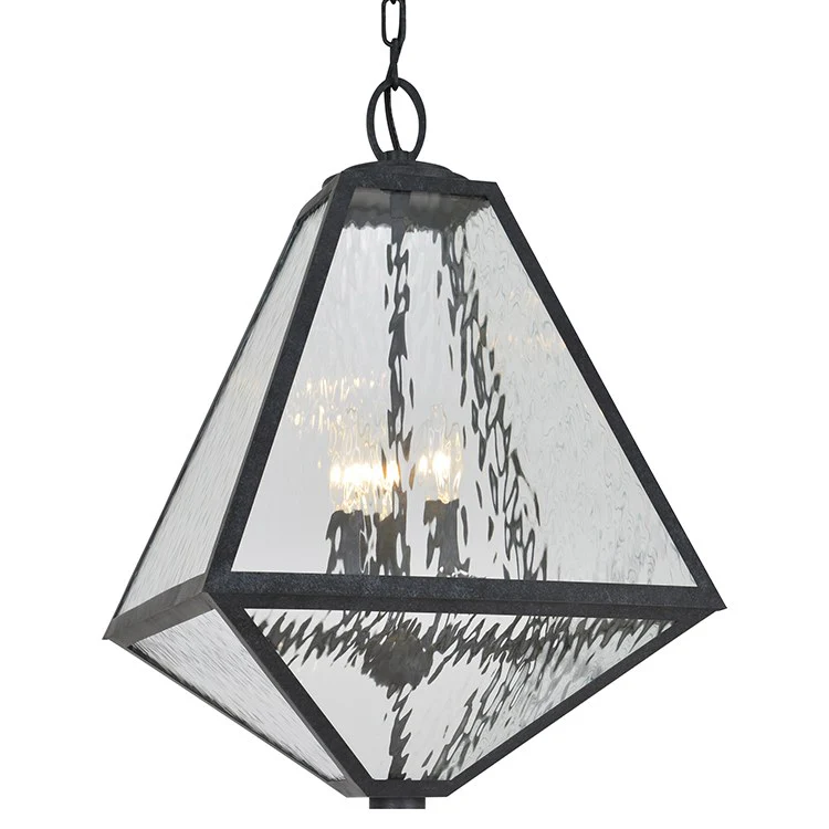 Glacier Three-Light Outdoor Pendant - Fashion Us