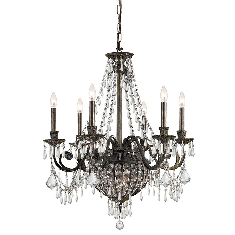Vanderbilt Six-Light Chandelier - Fashion Us