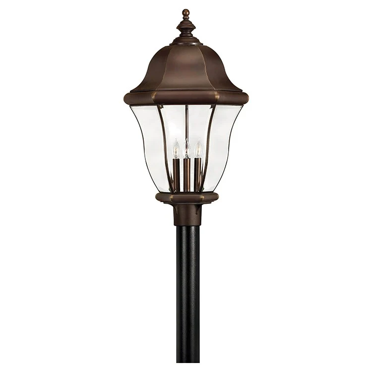 Monticello Four-Light Post Lantern - Fashion Us