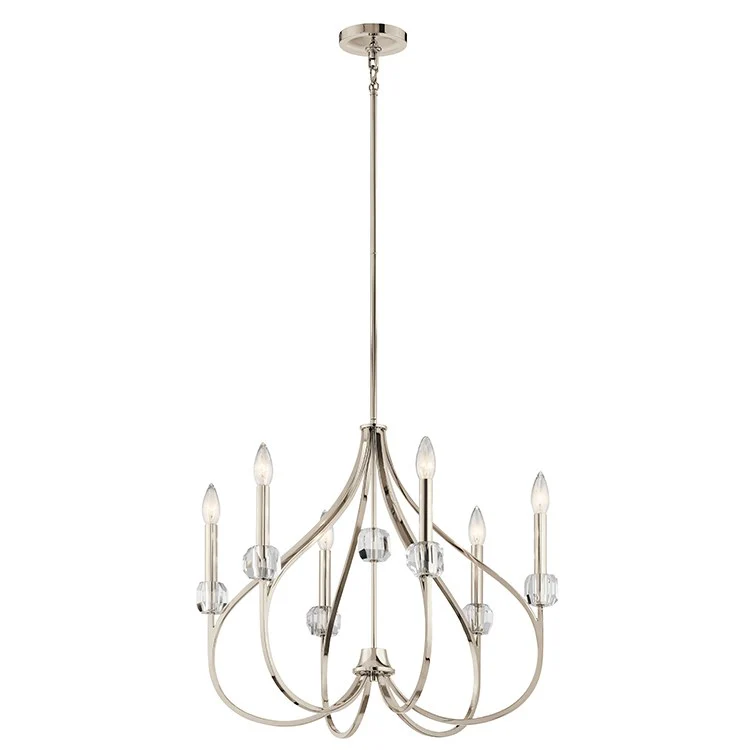 Eloise Six-Light Chandelier - Fashion Us