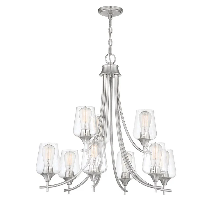 Octave Nine-Light Chandelier - Fashion Us