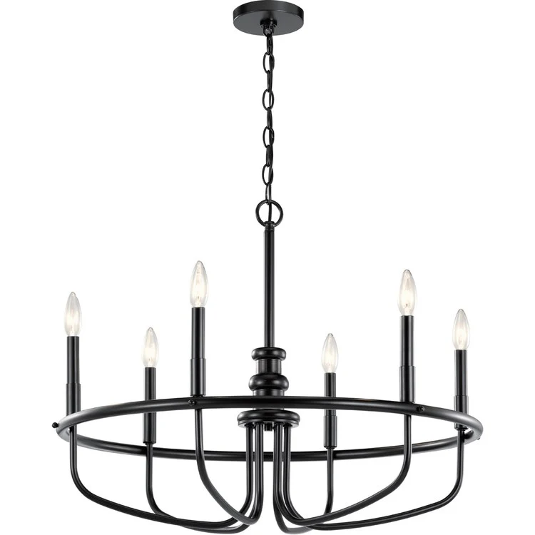Capitol Hill Six-Light Chandelier - Fashion Us