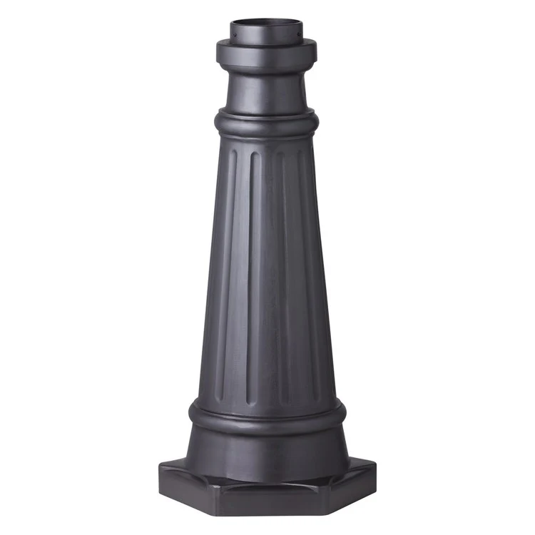 Outdoor Fluted Post Base - Fashion Us